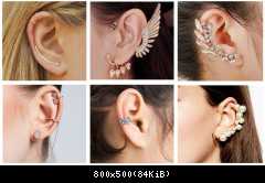 cuff-earrings